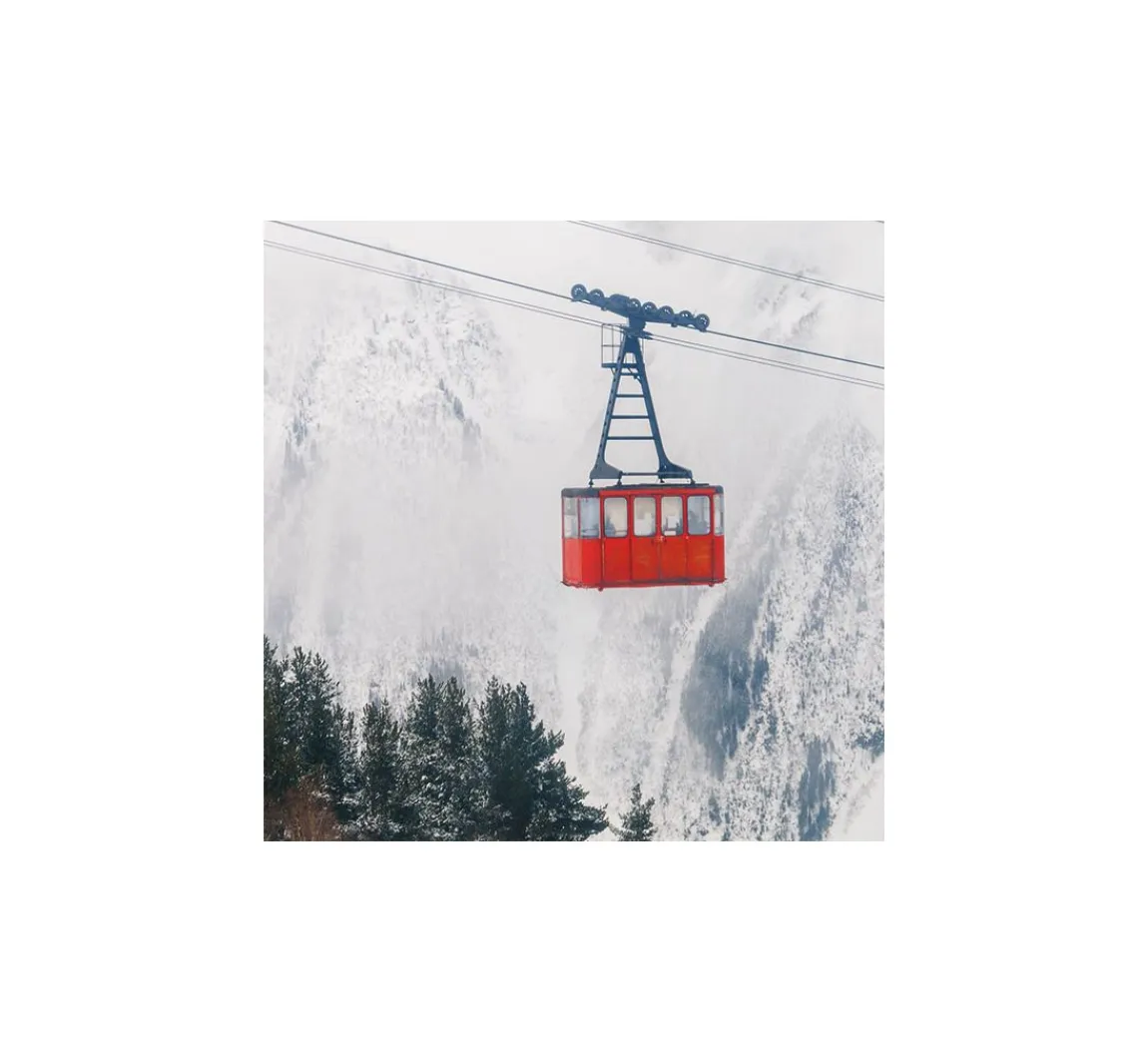 Best Ambiente Serviette "Ski Gondel"