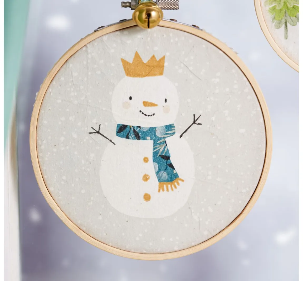HOME FASHION Serviette "Snowman King"