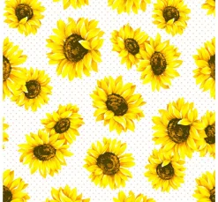 Best Paper+Design Serviette "Sonnenblumenblüten"