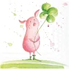 Discount Ambiente Serviette "Sweet and Lucky"