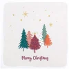 New HOME FASHION Serviette "Sweet Xmas Trees"