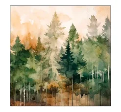 New Ambiente Serviette "Tannenwald Watercolor"
