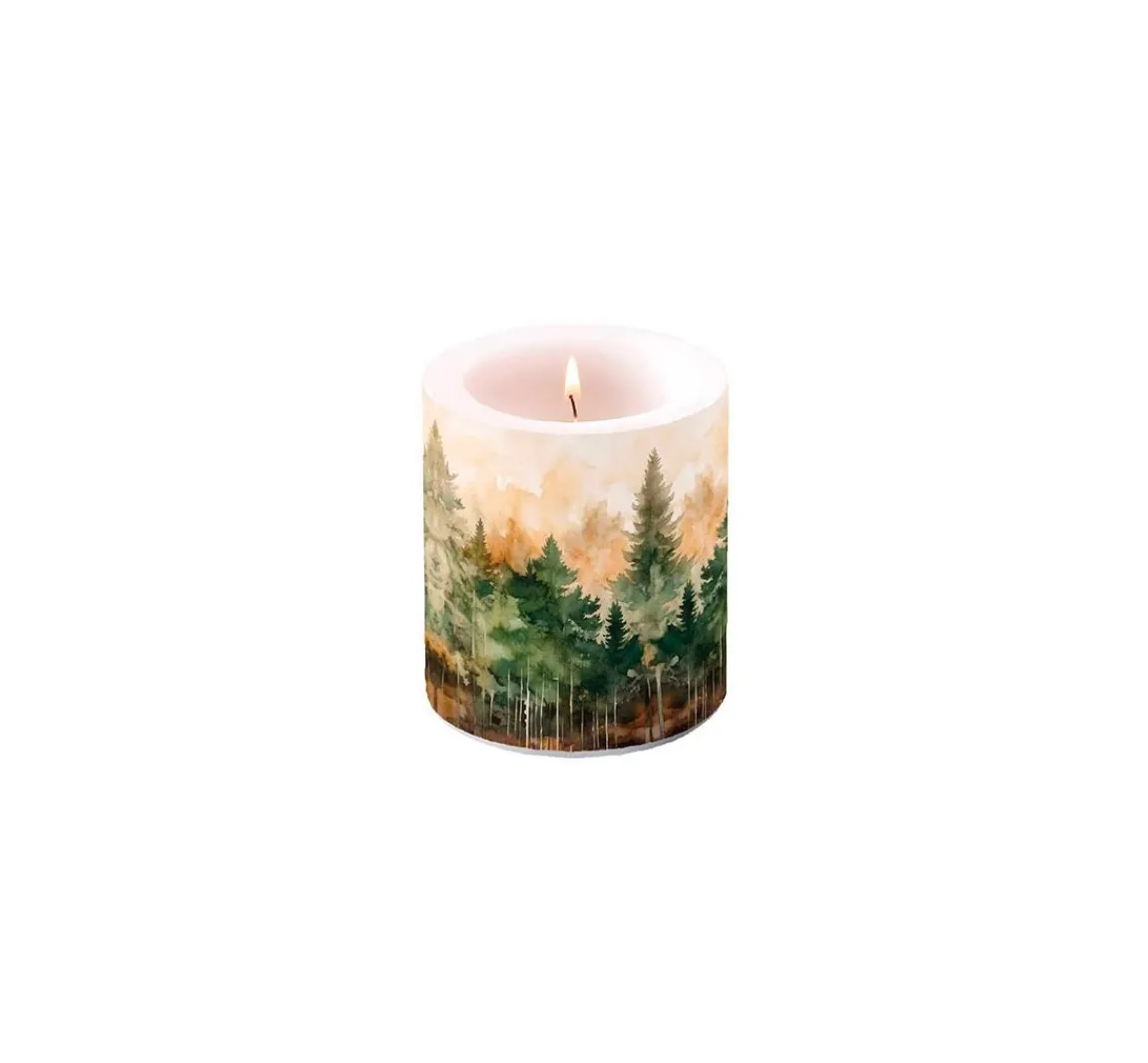 New Ambiente Serviette "Tannenwald Watercolor"
