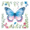 Online IHR Serviette "Watercolor Butterfly"