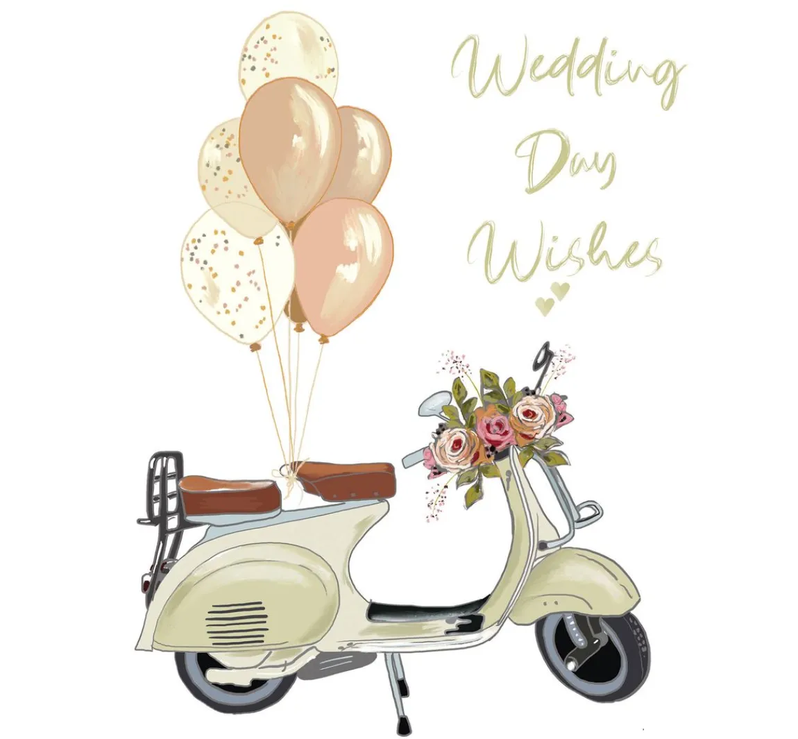 Ambiente Serviette "Wedding Day Wishes"