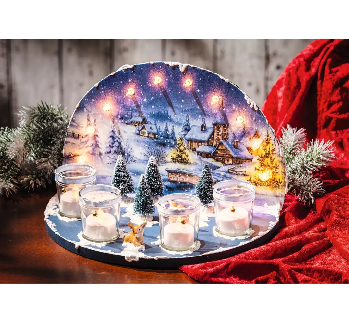 Sale HOME FASHION Serviette "Weihnachten im Schnee"
