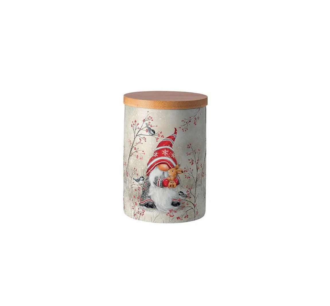 Online Ambiente Serviette "Wichtel Umarmung"