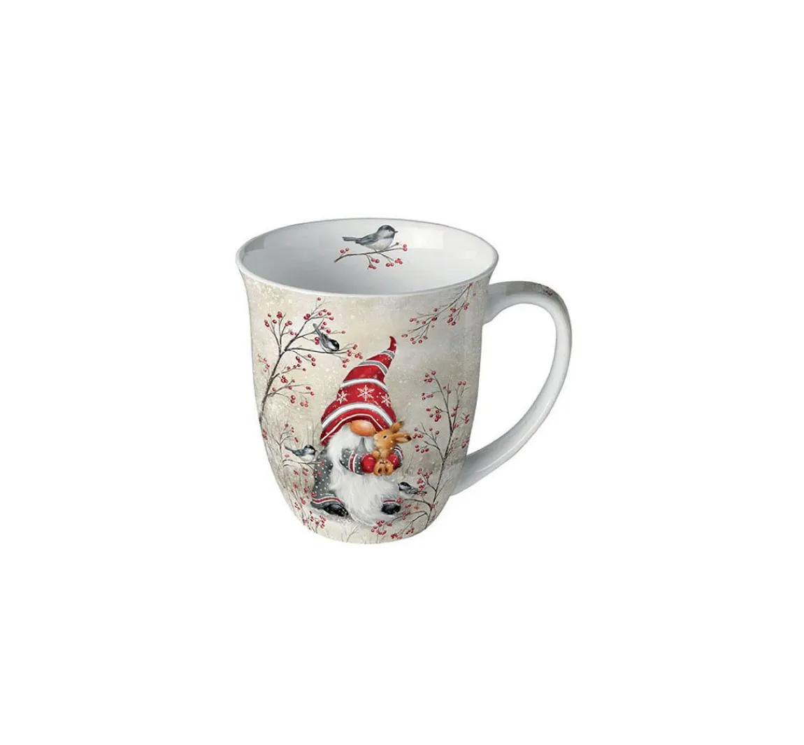 Online Ambiente Serviette "Wichtel Umarmung"