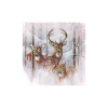 Outlet Ambiente Serviette "Wildtiere im Winter"
