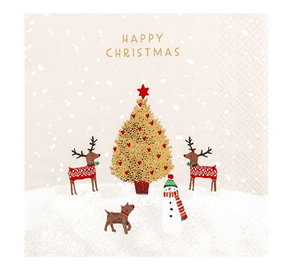 Best HOME FASHION Serviette "Winter Buddies"
