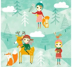 Discount Stewo Serviette "Winter Geschichte"