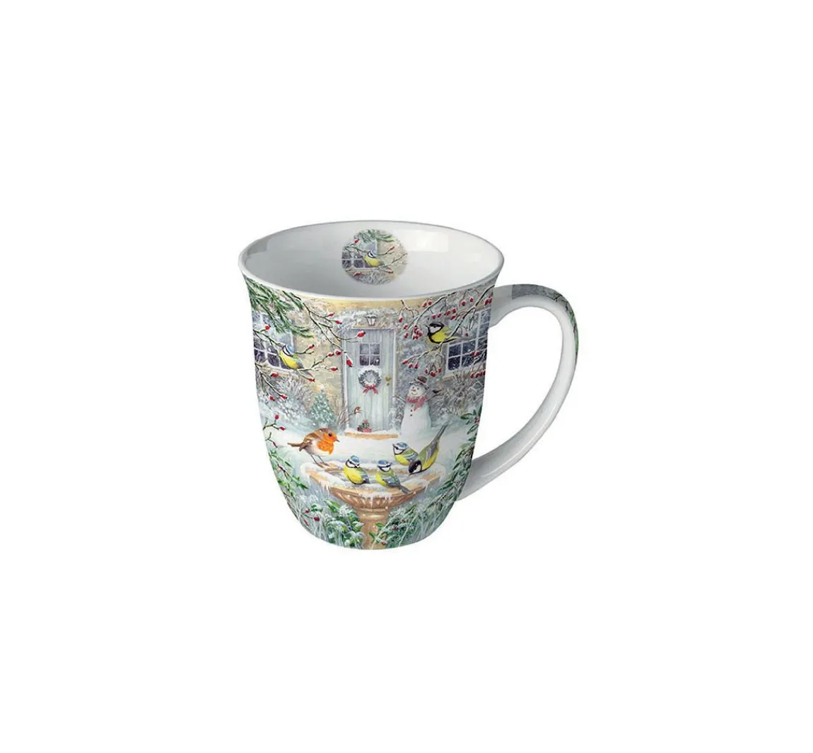 New Ambiente Serviette "Winterszene"