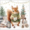 Ambiente Serviette "Wooly"