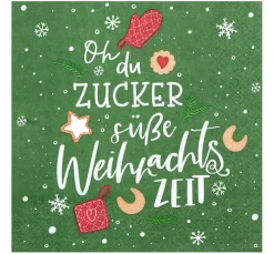 Clearance HOME FASHION Serviette "Zuckersüße Zeit"