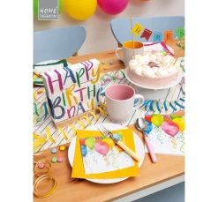Clearance HOME FASHION Serviette"Ballon Party"