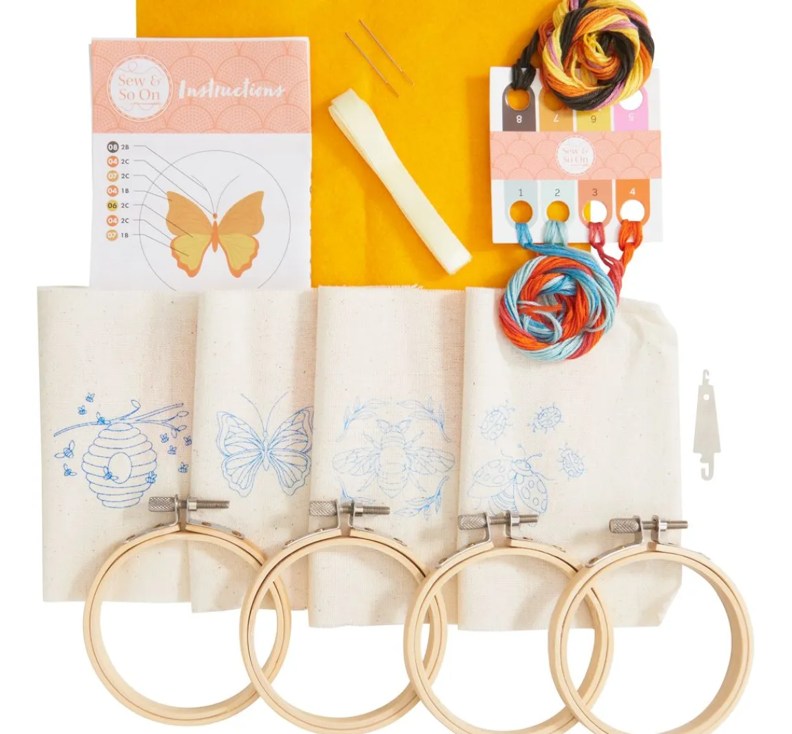 Discount FINDit Sew and So On, Embroidery Hoop Decorations