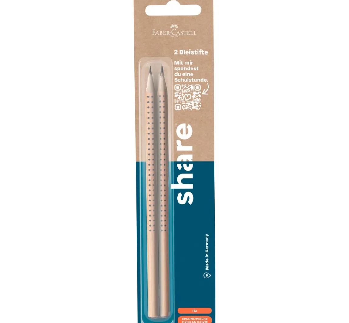 Clearance share Bleistift HB, 2 Stk.