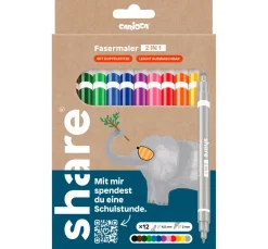 Best share Fasermaler Basic 2 in 1