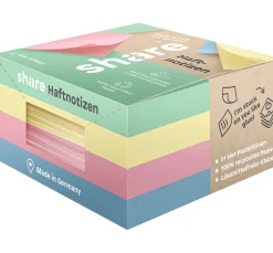 Online share Haftnotizblock, 4 x 100 Blatt