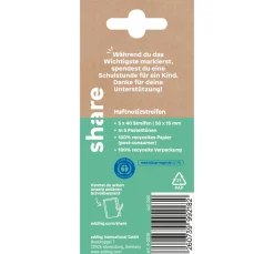 Hot share Haftnotizstreifen, 5x40 Blatt