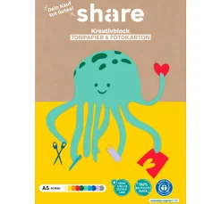 Online share Kreativ-Bastelblock A5, 40 Blatt