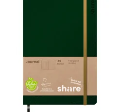 Online share Notizbuch A5, punktkariert