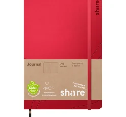 Online share Notizbuch A5, punktkariert