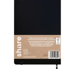 Outlet share Notizbuch, blanko
