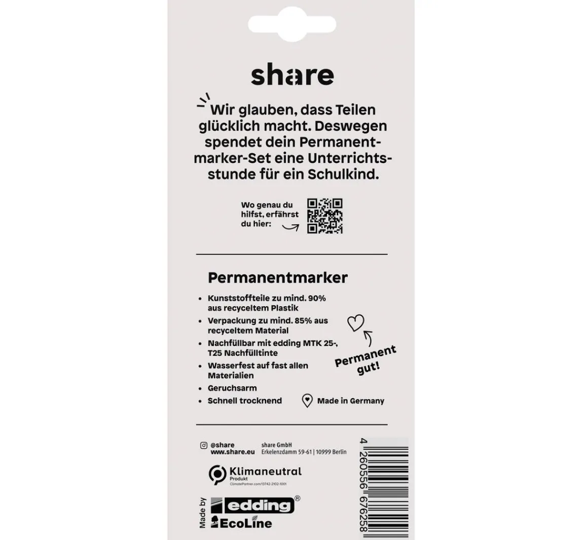 Sale share Permanentmarker, 2er-Set
