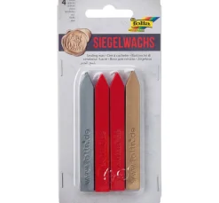Outlet folia Siegelwachs, 4 farbig