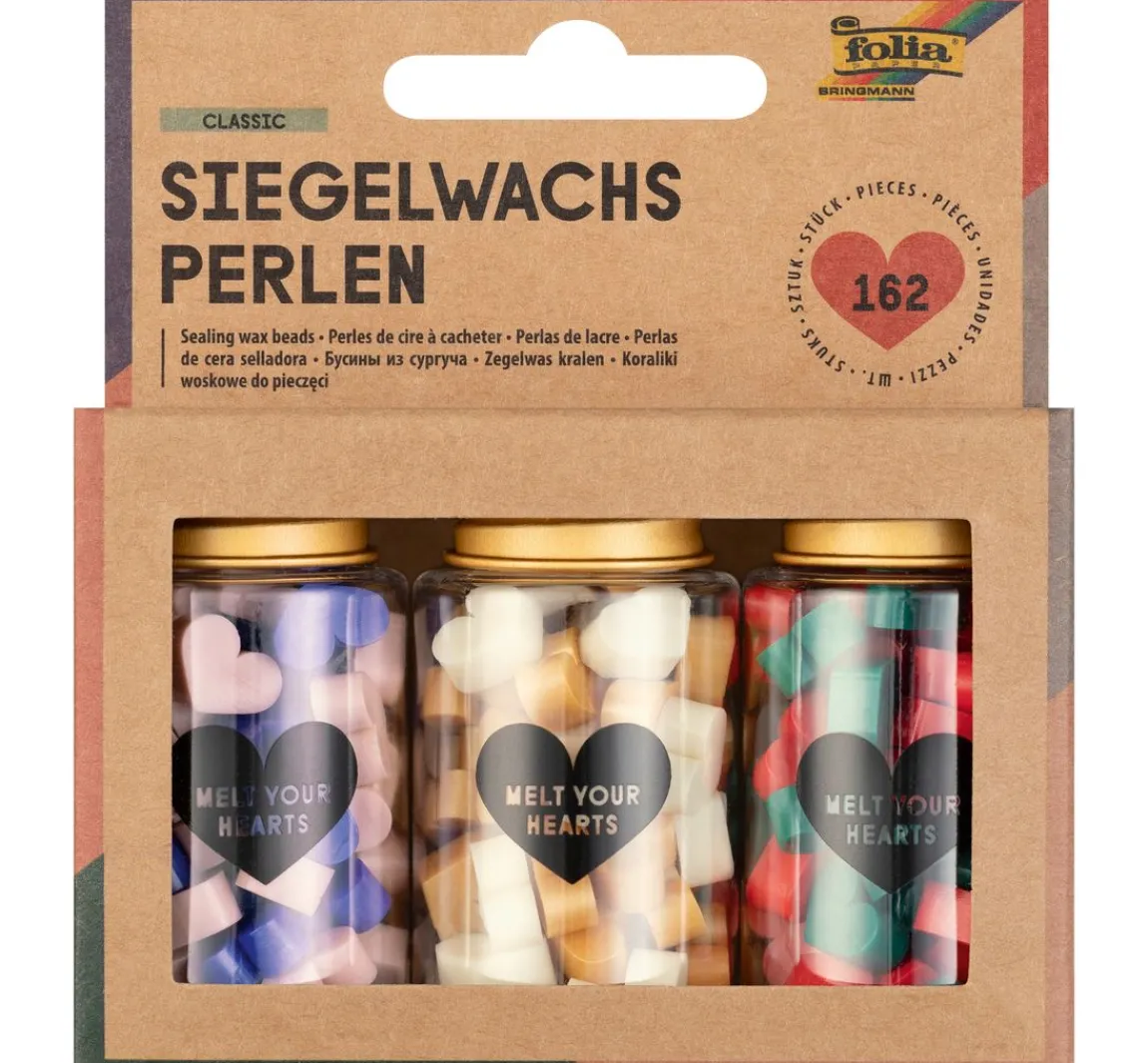 New folia Siegelwachs-Perlen "Classic"