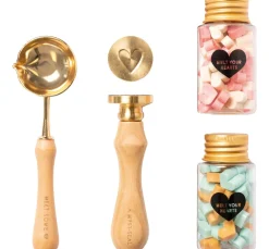 Hot folia Siegelwachs-Set "Pastel Love"