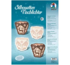 Discount URSUS Silhouetten-Tischlichter "Rentier"