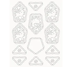 Discount URSUS Silhouetten-Tischlichter "Rentier"