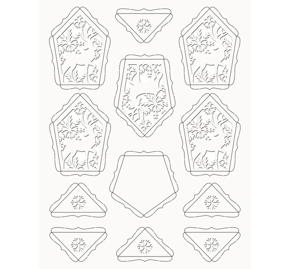 Discount URSUS Silhouetten-Tischlichter "Rentier"
