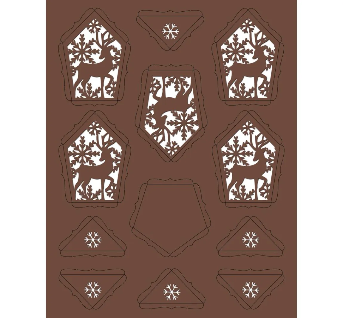 Discount URSUS Silhouetten-Tischlichter "Rentier"