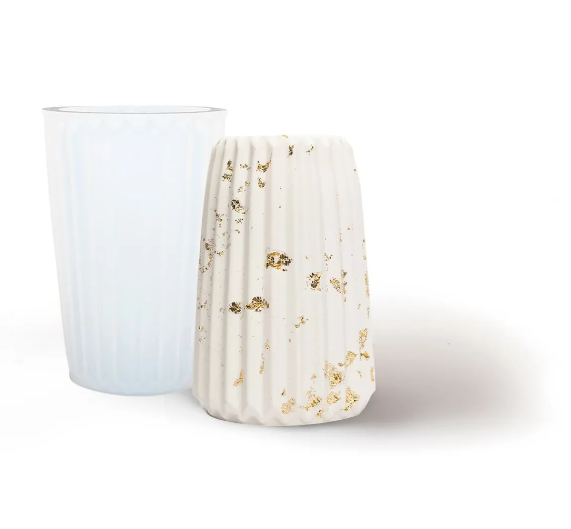 Outlet Jesmonite Silikon Gießform "Blumenvase"