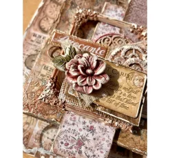 Discount Stamperia Silikon Gießform "Brocante Antiques - Blumen und Ranken"