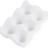 Sale Jesmonite Silikon Gießform "6er Eierpalette"