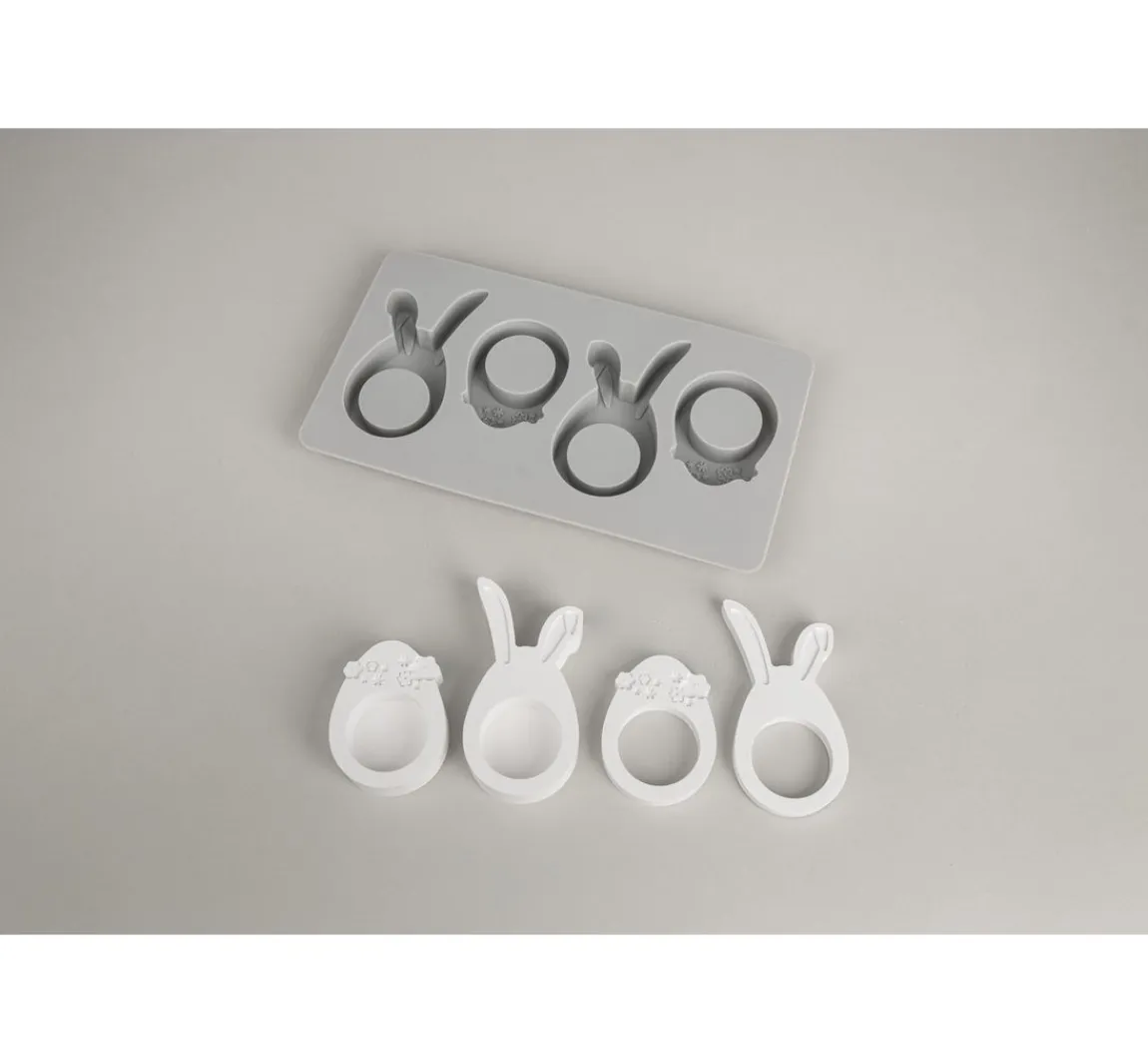 Outlet Rayher Silikon Gießform "Happy Egg"