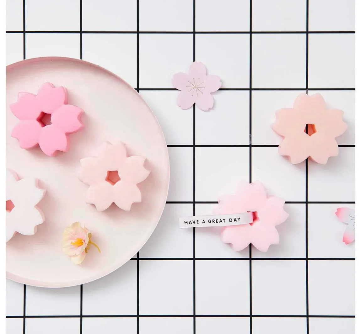 Best Rico Design Silikon Gießform "Kirschblüte"