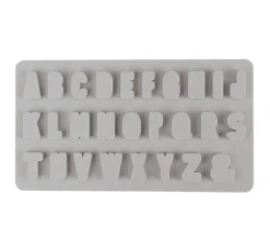 Hot Rayher Silikon Gießform "Mini ABC"