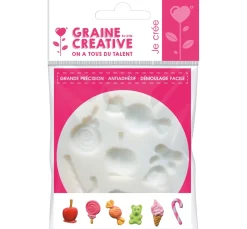 Sale Graine Creative Silikon Gießform Mini "Bonbons"