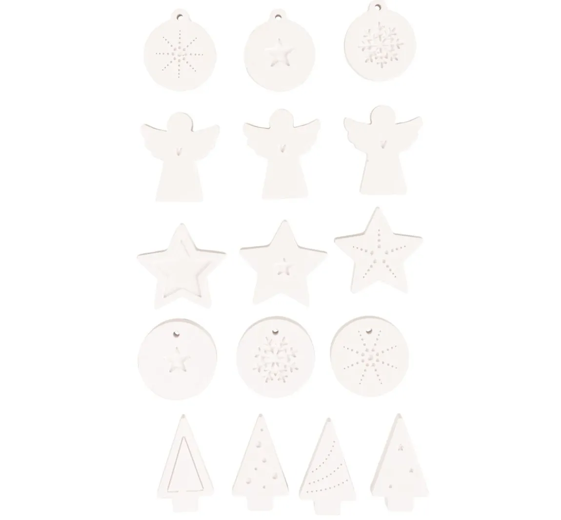 New Rayher Silikon Gießform "Mini-Dekoformen X-Mas"