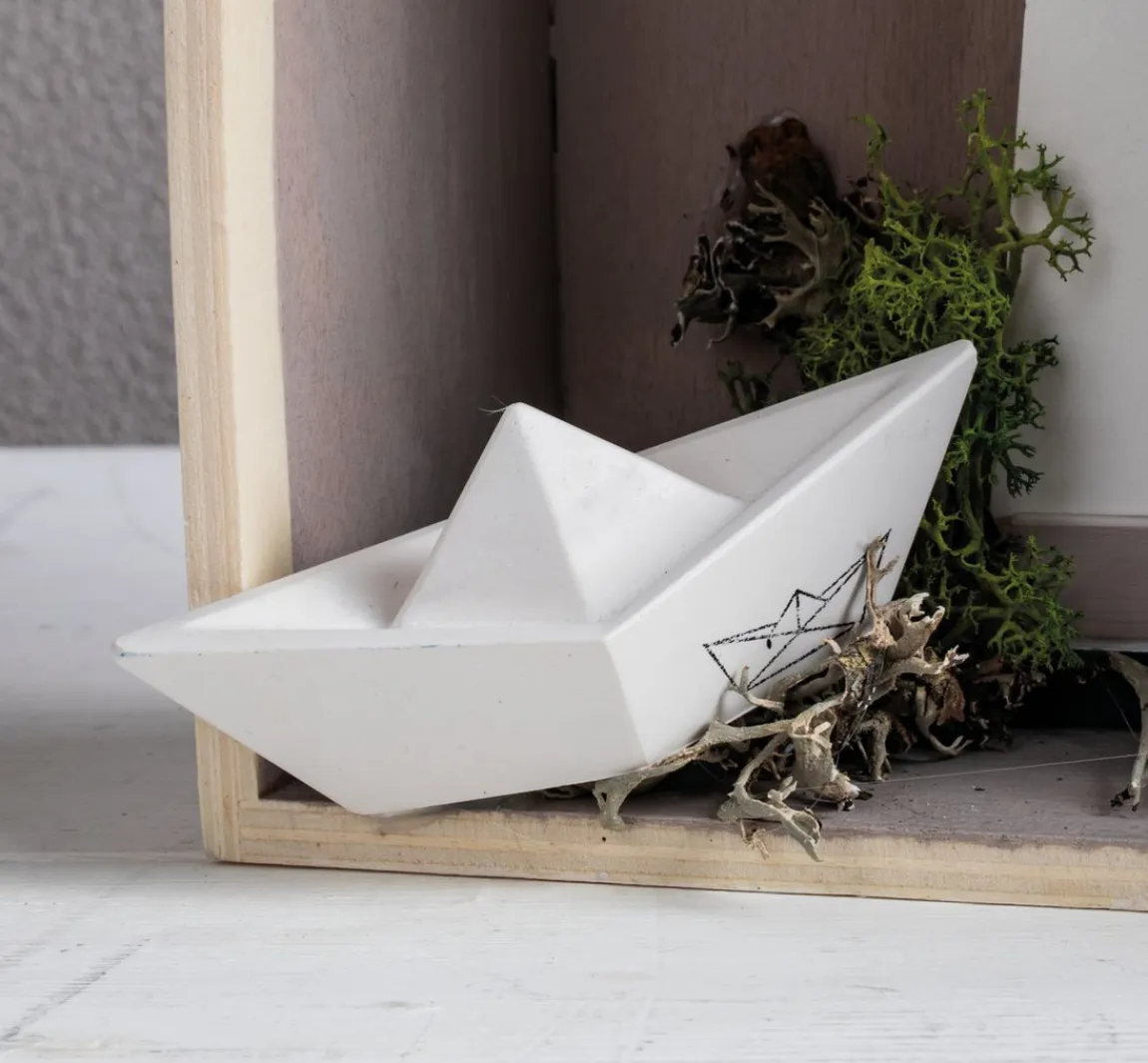 Rayher Silikon Gießform "Origami Boote"