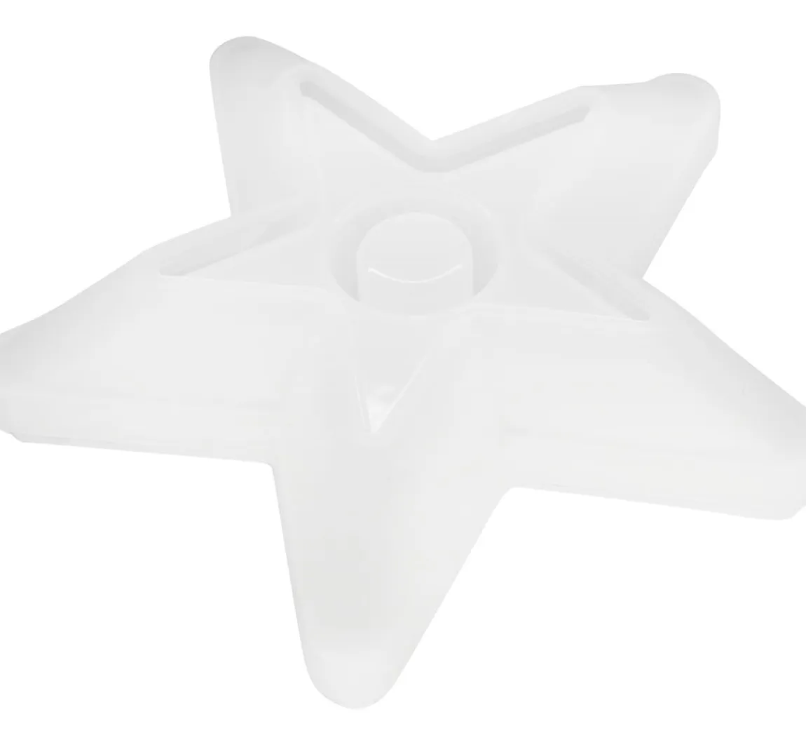 Clearance HobbyFun Silikon Gießform "Stabkerzenhalter Stern"