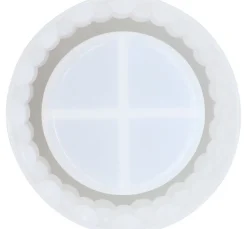 Best GLOREX Silikon Gießform "Teelichtform rund"