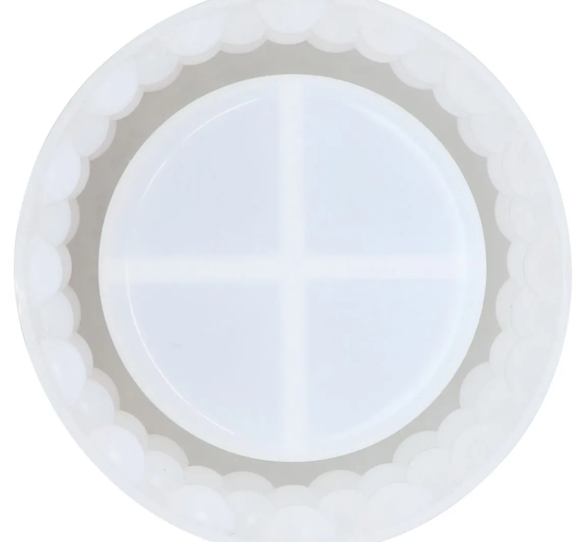 Best GLOREX Silikon Gießform "Teelichtform rund"