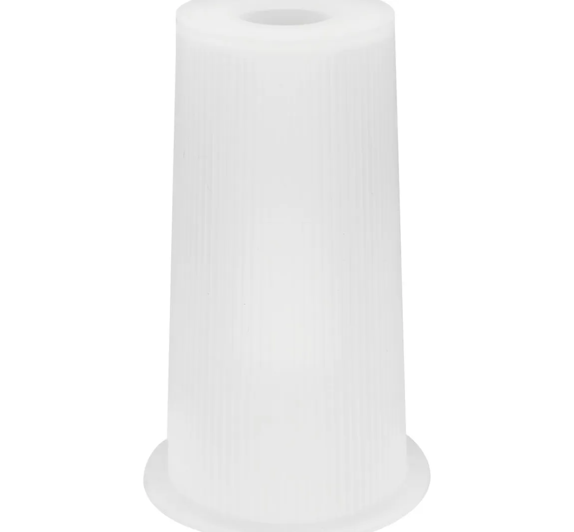 Online HobbyFun Silikon Gießform "Vase lang mit Riffel"