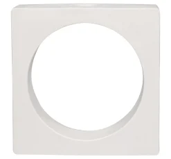Hot Rayher Silikon Gießform "Vase Quadrat mit Kreis"